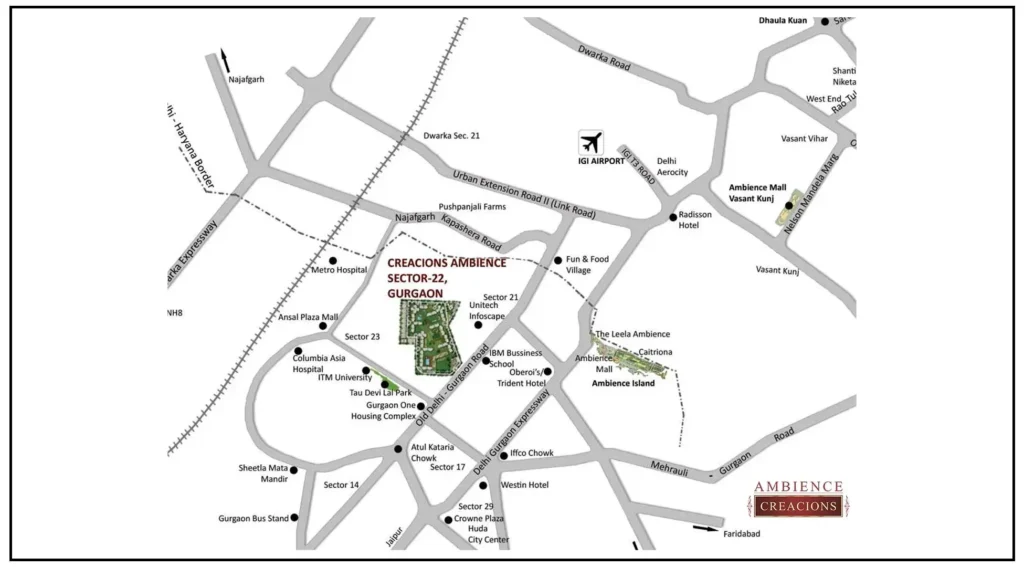 Ambience Creacions Buildings Location Map